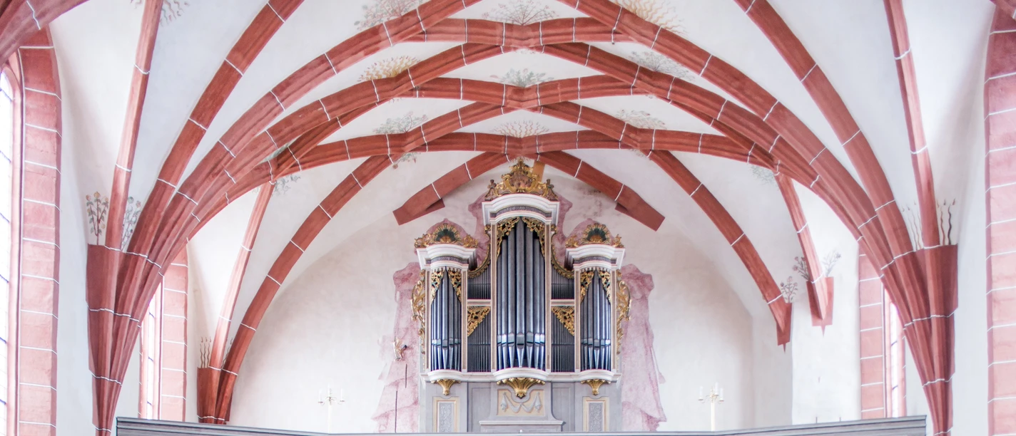 Orgue Silbermann dans l'église Sainte-Marie de Rötha