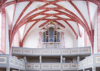 Silbermann-Orgel in der St. Marienkirche Rötha