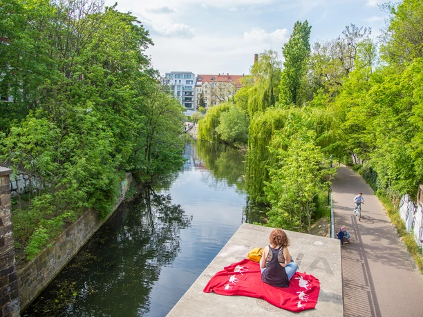 Spaziergang am Karl-Heine-Kanal - Verborgenes Leipzig