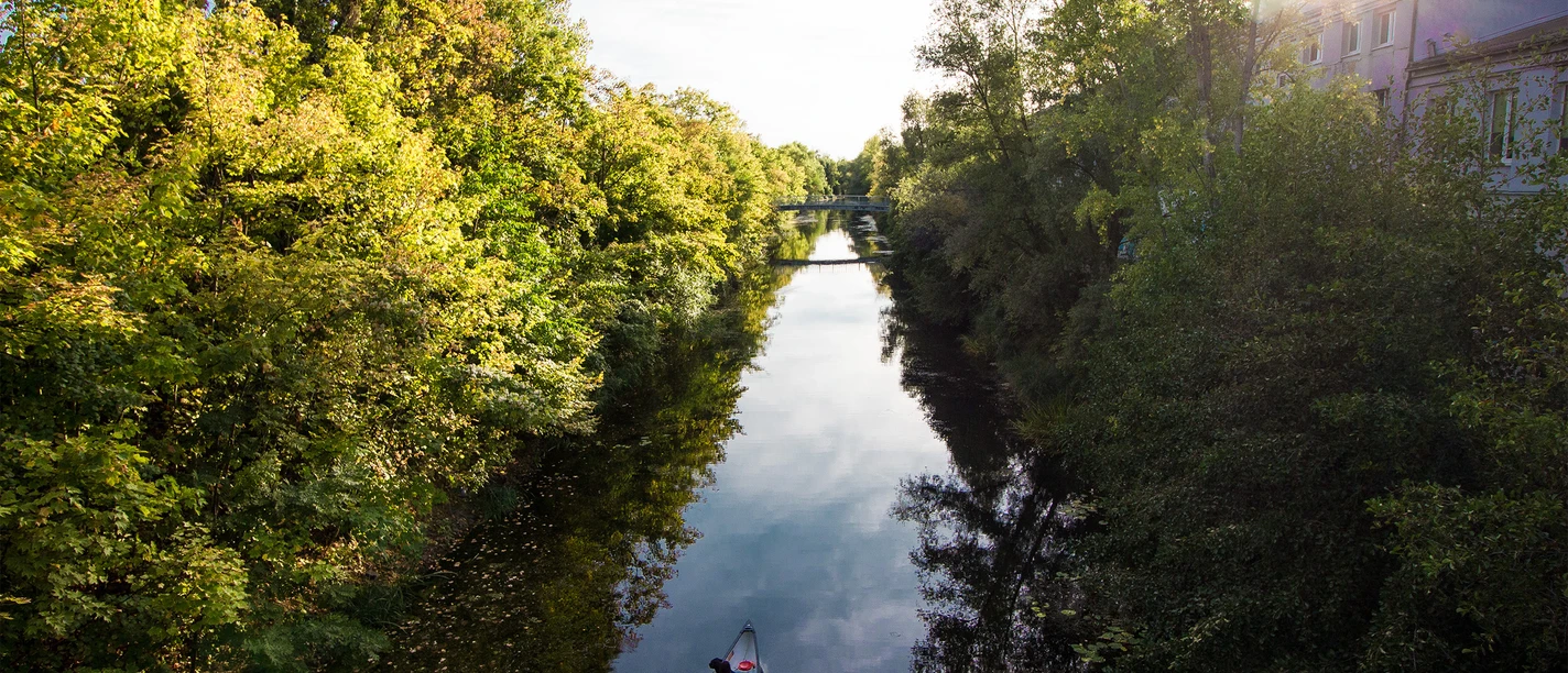 Spaziergang am Karl-Heine-Kanal