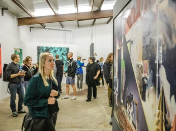 Tapetenwerkfest, Galerebesuch