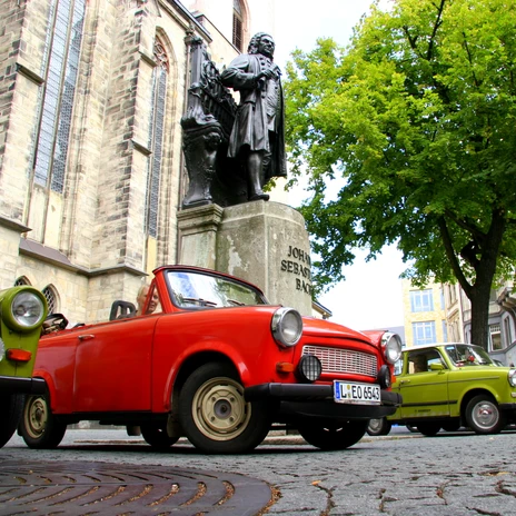 Vivre TRABI au monument de Bach - Expériences et tours à Leipzig