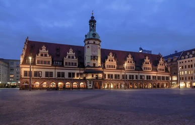 Altes Rathaus am Marktplatz Leipzig - Erlebnisse und Touren in Leipzig
