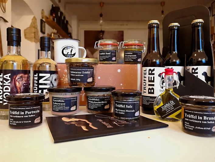 Trüffeljäger Eilenburg Sortimentsauswahl - Regionale Produkte aus Leipzig