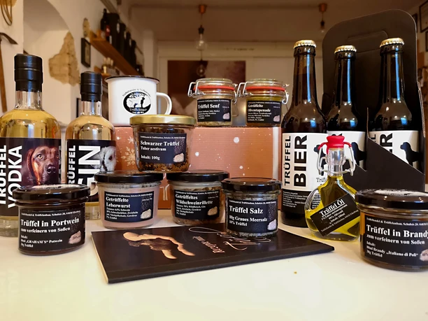Trüffeljäger Eilenburg výběr sortimentu - Regionální produkty z Lipska