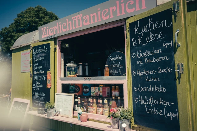 Bauwagen von Zierlich Manierlich mit frischen Leckereien