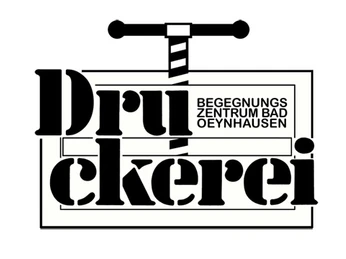 Druckerei_DO.jpg Logo der Druckerei als Begegnungszentrum in Bad Oeynhausen mit markantem Typografie-Design.