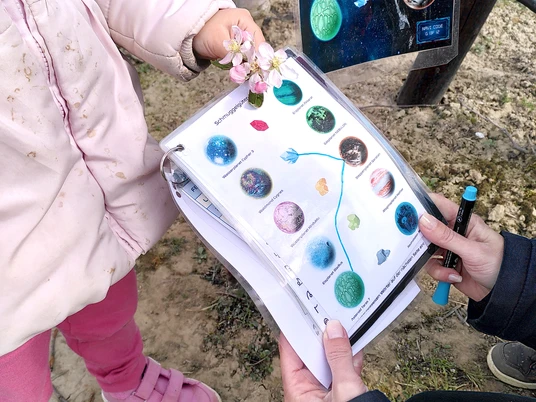 Aktion "Outdoor-Rätsel-Rallyes" Planeten