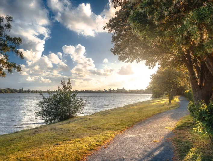 Blick auf den Banter See