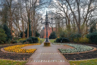 Kandelaber im Friedrich-Wilhelm-Park