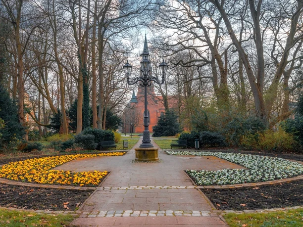 Kandelaber im Friedrich-Wilhelm-Park