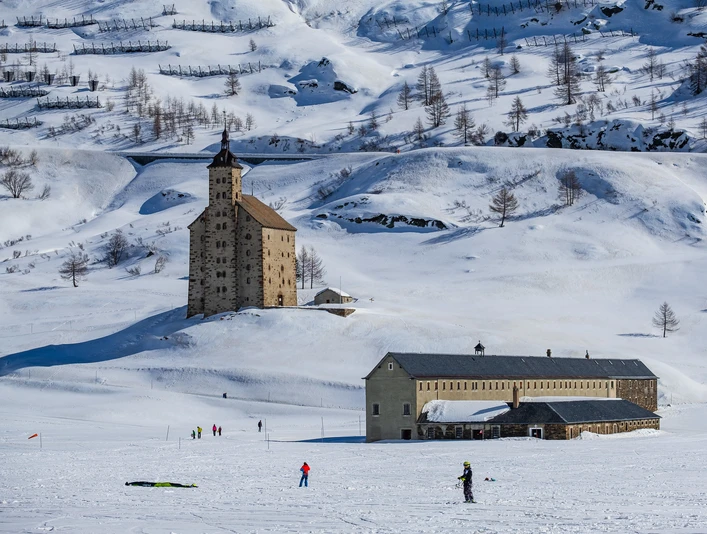 spittel Winter_2.jpg Altes Spittel im WinterOld Spittel in winterAncien hospice en hiver