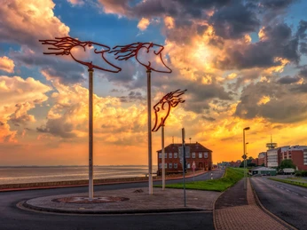 Die Windwächter am Südstrand
