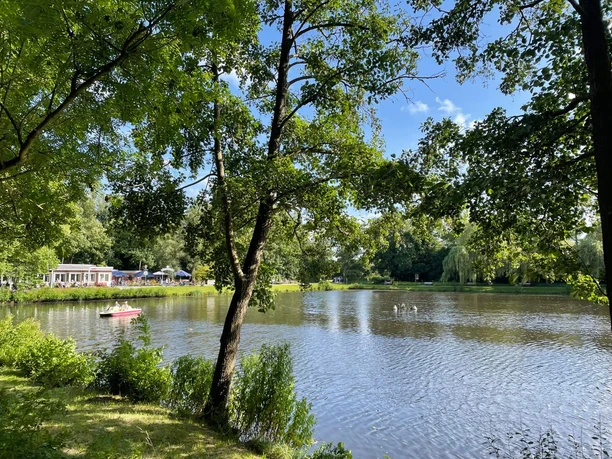 Der Teich im Stadtpark