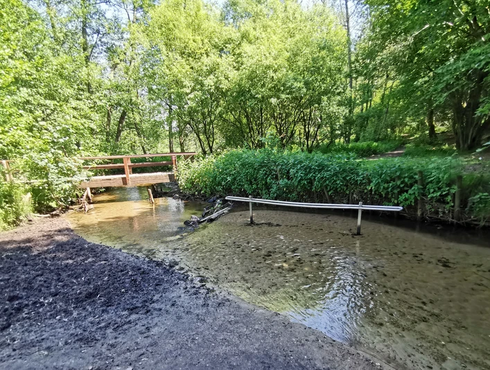 Kneipp-Anlage im Gieselautal