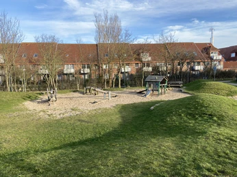 Kleinkinderbereich auf dem Piratenspielplatz Westerland