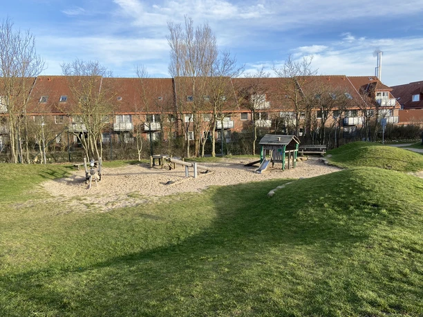 Kleinkinderbereich auf dem Piratenspielplatz Westerland