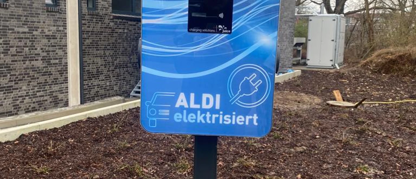 E-Ladestation Aldi Grambeker Weg