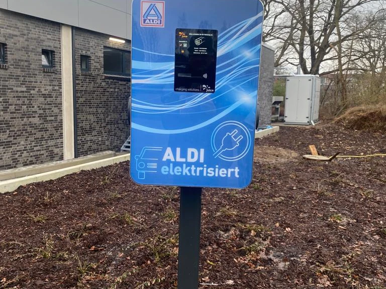 E-Ladestation Aldi Grambeker Weg