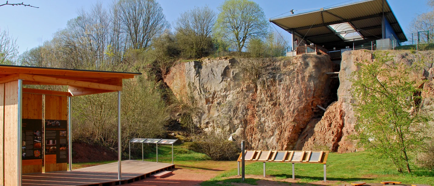 Fossilienfundstätte Korbacher Spalte