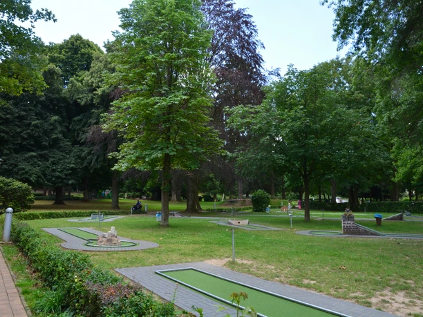 Minigolf im Kurpark