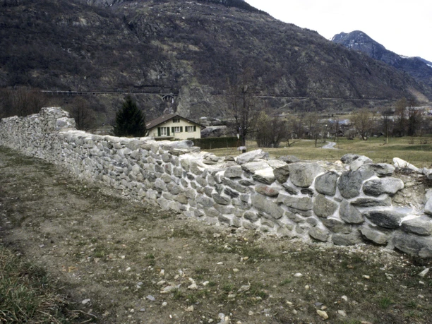 1998 - Abschlussfoto (08) Image du mur d'enceinte