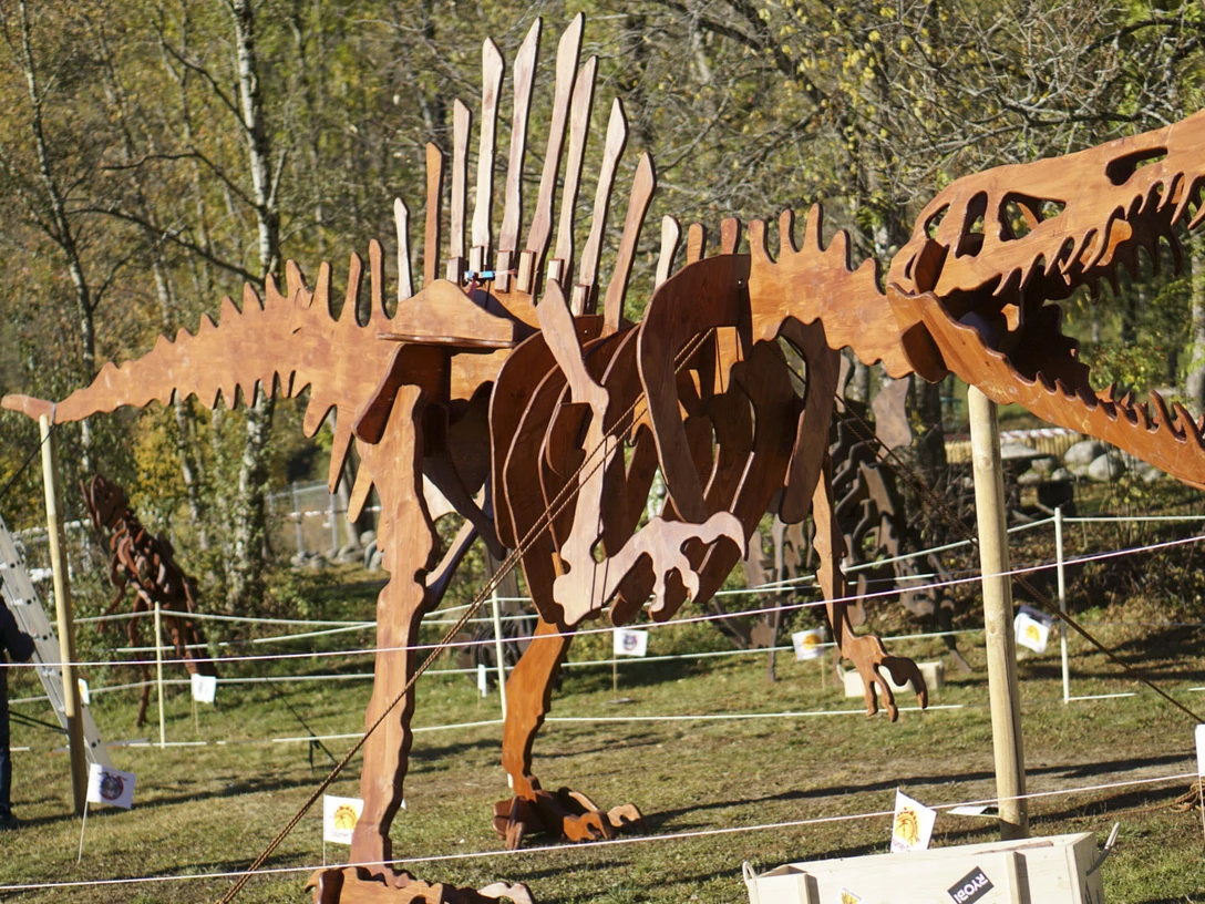 Sauriertrail im Fieschertal Sauriertrail im Fieschertal