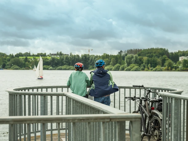 Paar an Talsperre