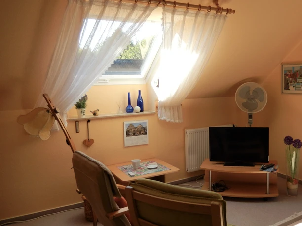 Ferienwohnung Schmidt Wohnzimmer