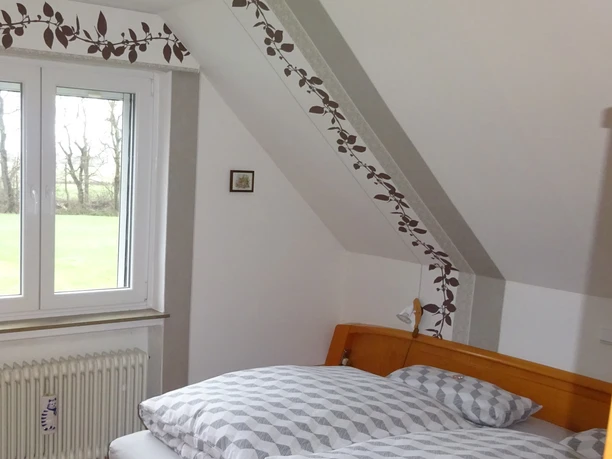 Ferienwohnung Am Kiesteich Schlafzimmer