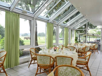 Wintergarten des Restaurants