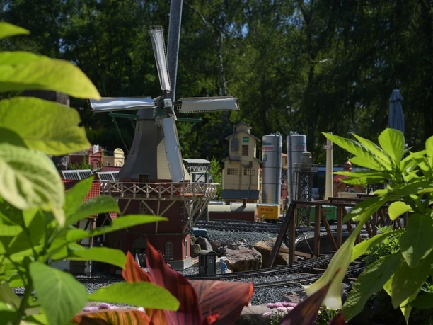 Gartenbahn - Kuhbergbaude bei Netzschkau