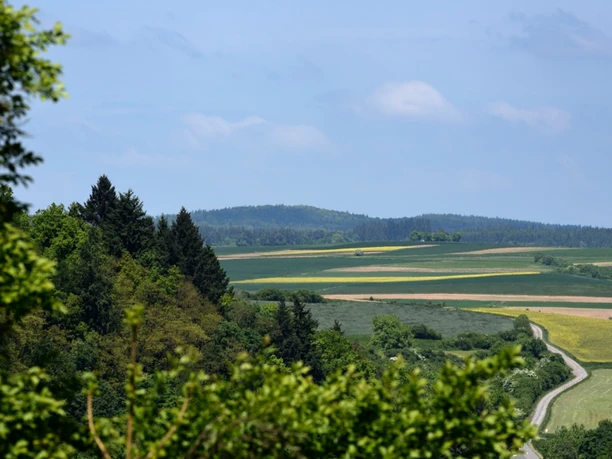 Das Ederbergland Sie sehen die Umgebung des Ederbergland, welche man genießen kann, wenn man Gast im Hotel Die Sonne Frankenberg ist.