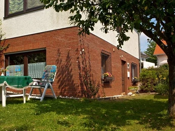 Hausansicht-Wohnung Fewo Trinks