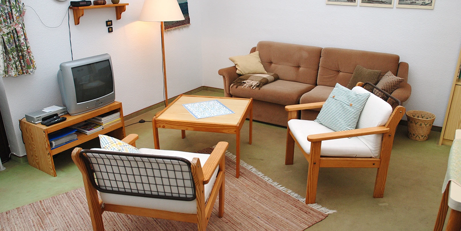 Ferienwohnung "Pelz" Wohnzimmer