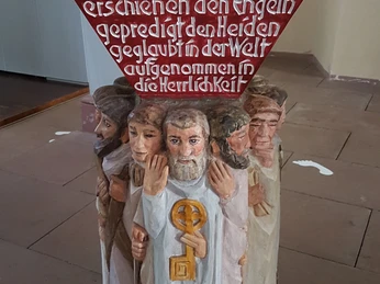 Moderne Elemente in historischem Umfeld