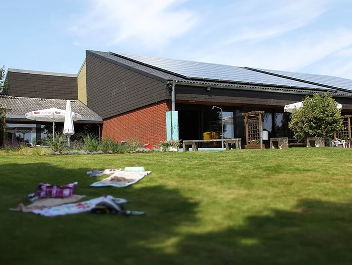 Hallenbad Außenbereich