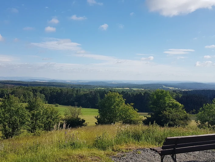 Blick vom Knüllköpfchen