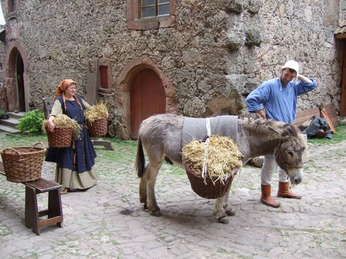 Tannenburg Nentershausen, Knecht mit Magd