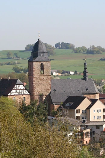 Blick auf Altstadt Naumburg von Westen