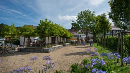 2012 08 23 Naumburg Elbenberg Bouleplatz