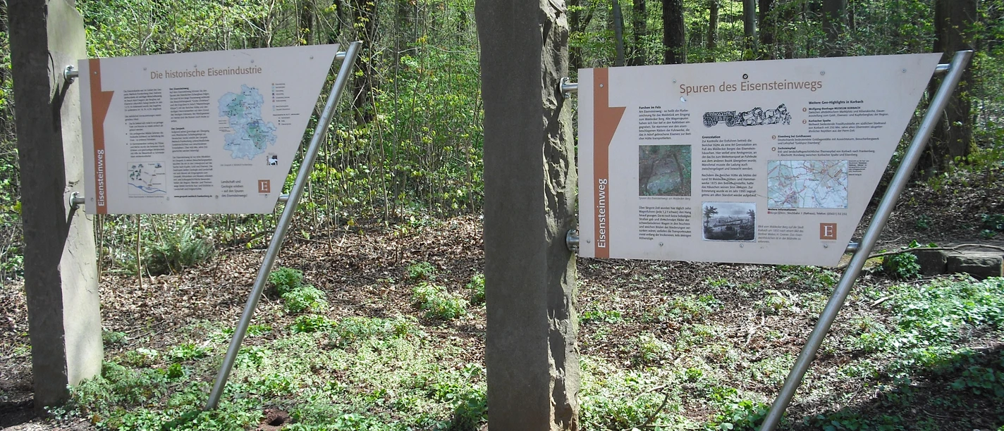 GeoStation Eisensteinweg Waldecker Berg