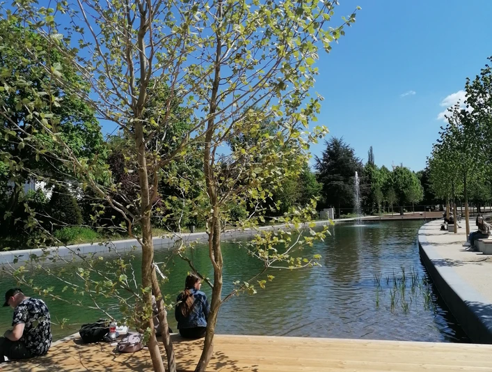 Stadtpark Teichanlage