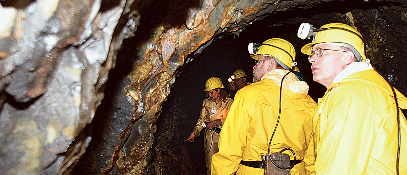 Goldbergwerk Eisenberg - größte Goldlagerstätte Deutschlands
