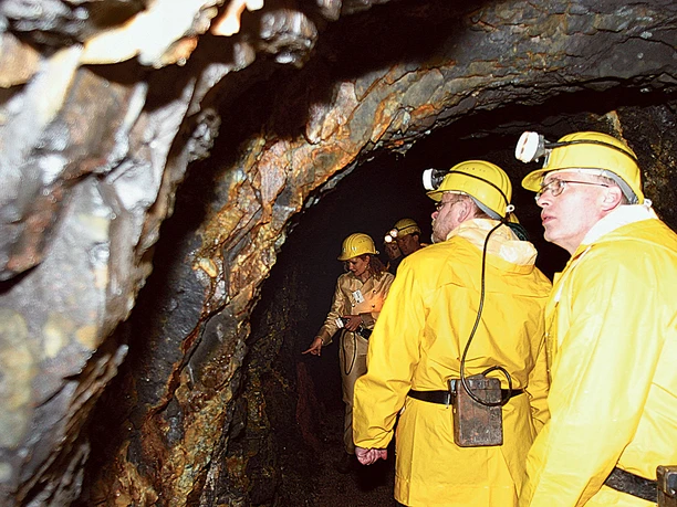Goldbergwerk Eisenberg - größte Goldlagerstätte Deutschlands