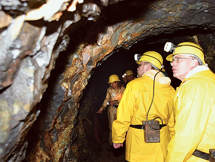 Goldbergwerk Eisenberg - größte Goldlagerstätte Deutschlands
