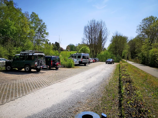 Parkplatz Radknoten Korbach