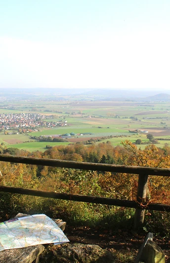 NaturparkHabichtswald Blick vom Bilstein