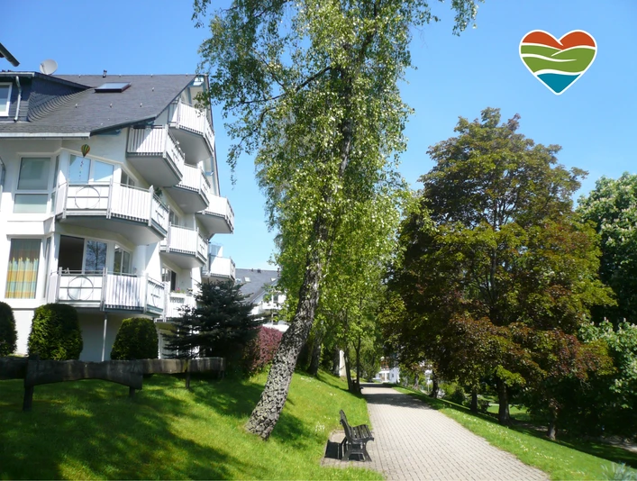 Fewo am Kurpark, Haus 28c - Seitenansicht