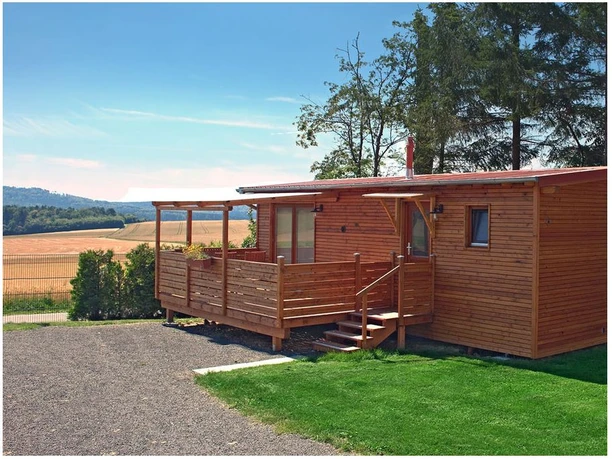Ferienanlage Erzeberg Ferienhaus mit Landschaftsblick